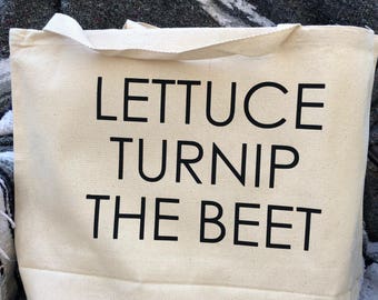 Canvas Grocery Bag ~ Grocery Bag ~ Fun Grocery Bag ~ Reusable Grocery Bag ~ Reusable Shopping Bag ~ Canvas Tote ~ Grocery Tote