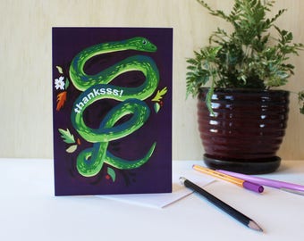 Thanksss! Greeting Card