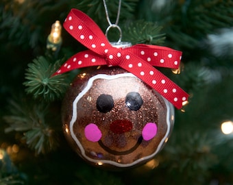 Gingerbread girl ornament