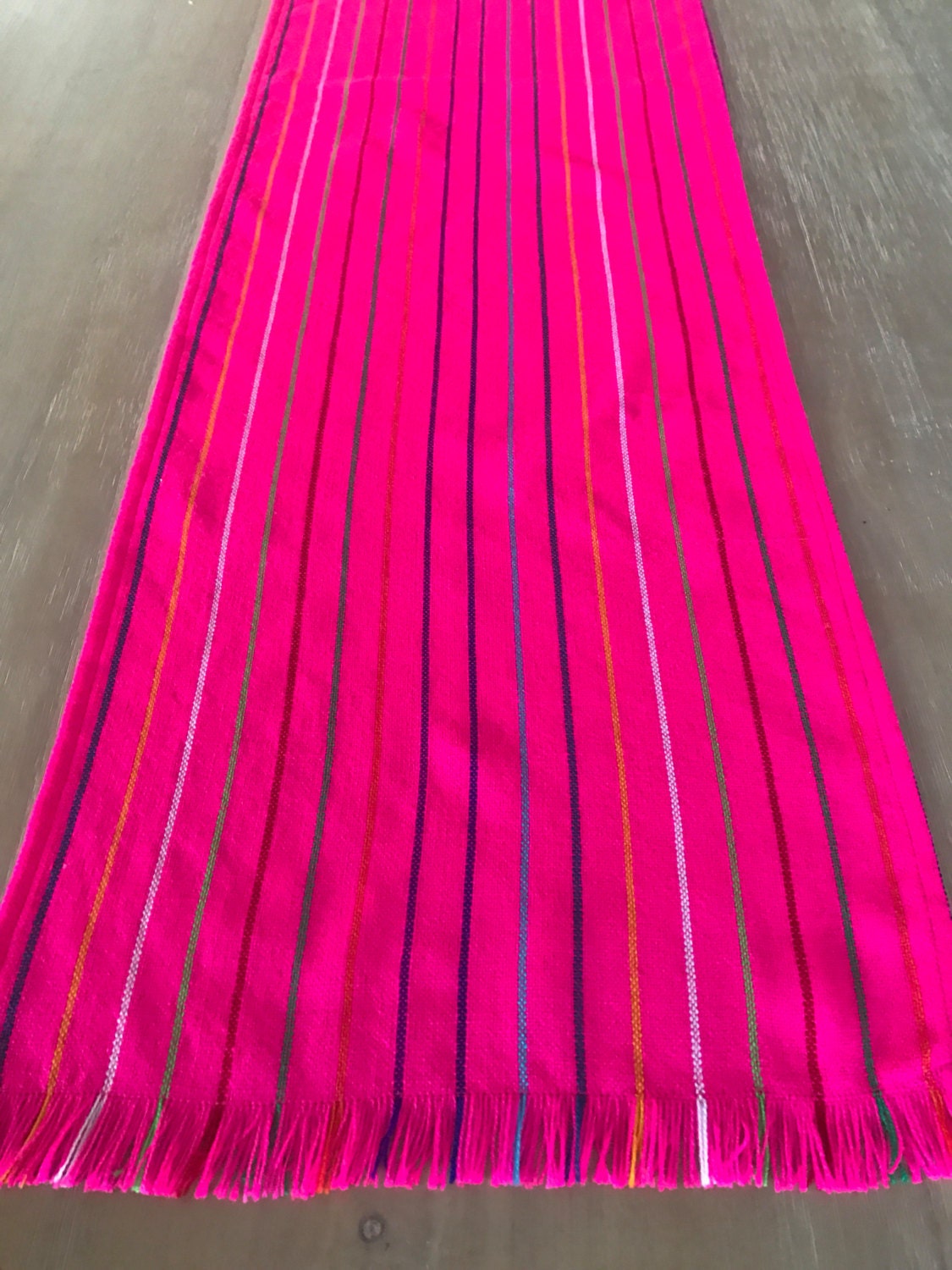 Mexican table runner tablecloth placemats or napkins.