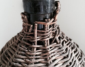 Antique French Demijohn
