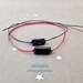 Black Tourmaline Chip Bead Wish Bracelet or Anklet for Grounding, Balance, Self Confidence, Increased Compassion and Tolerance of Others