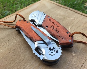 Personalized Engraved Knife, Groomsman knife, groomsman gift knife, groomsmen knives, groomsmen knife gift, engraved knife, hunting knife