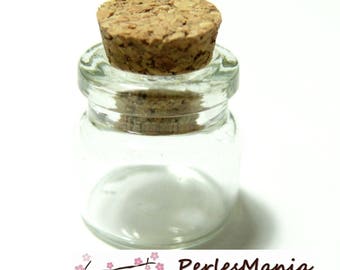 Bottle glass vial 27 by 30 mm PQ010 for cake