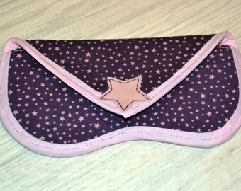 Purple glasses pink stars