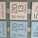 Personalized Triple Block Birth Information Plaque for Boys and Girls, handmade