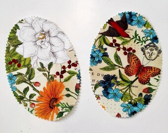 Vintage Garden elbow patch