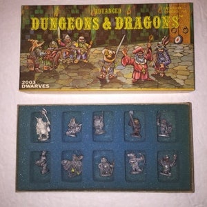 d&d pewter miniatures