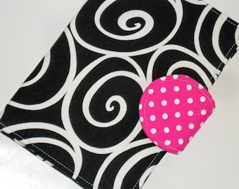 Kindle Paperwhite Cover Nook Tablet Case all sizes Misti Girl Hot Pink Dot eReader Book Cover