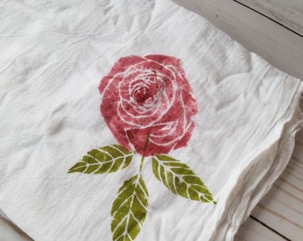 Floral~ Flour Sack ~Kitchen Towel ~ Tea Towel