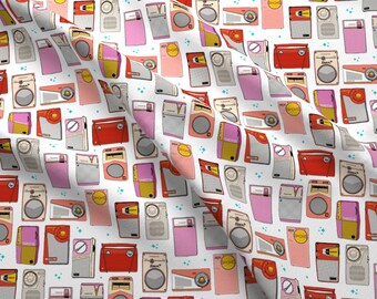 Transistor Radios Fabric - Radio Star* || Midcentury Modern Atomic Vintage Retro By Pennycandy - Cotton Fabric By The Yard With Spoonflower