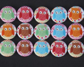 Owl Fridge Magnets - Owl Magnet - Owl Magnets - Owl Fridge Magnet - Owl Gift - Fridge Magnet - Fridge Magnets