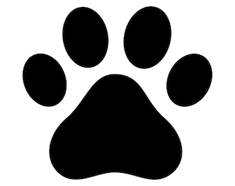 Paw Print Decal Paw Print Sticker Outdoor Vinyl Dog Paw Printr Cat Paw Print Family Pet Memorial Pet Gift Dog Gift Cat Gift Dog Mom D1007