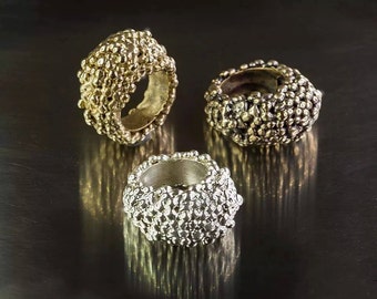 925 Sterling Silver Sculptured Ring