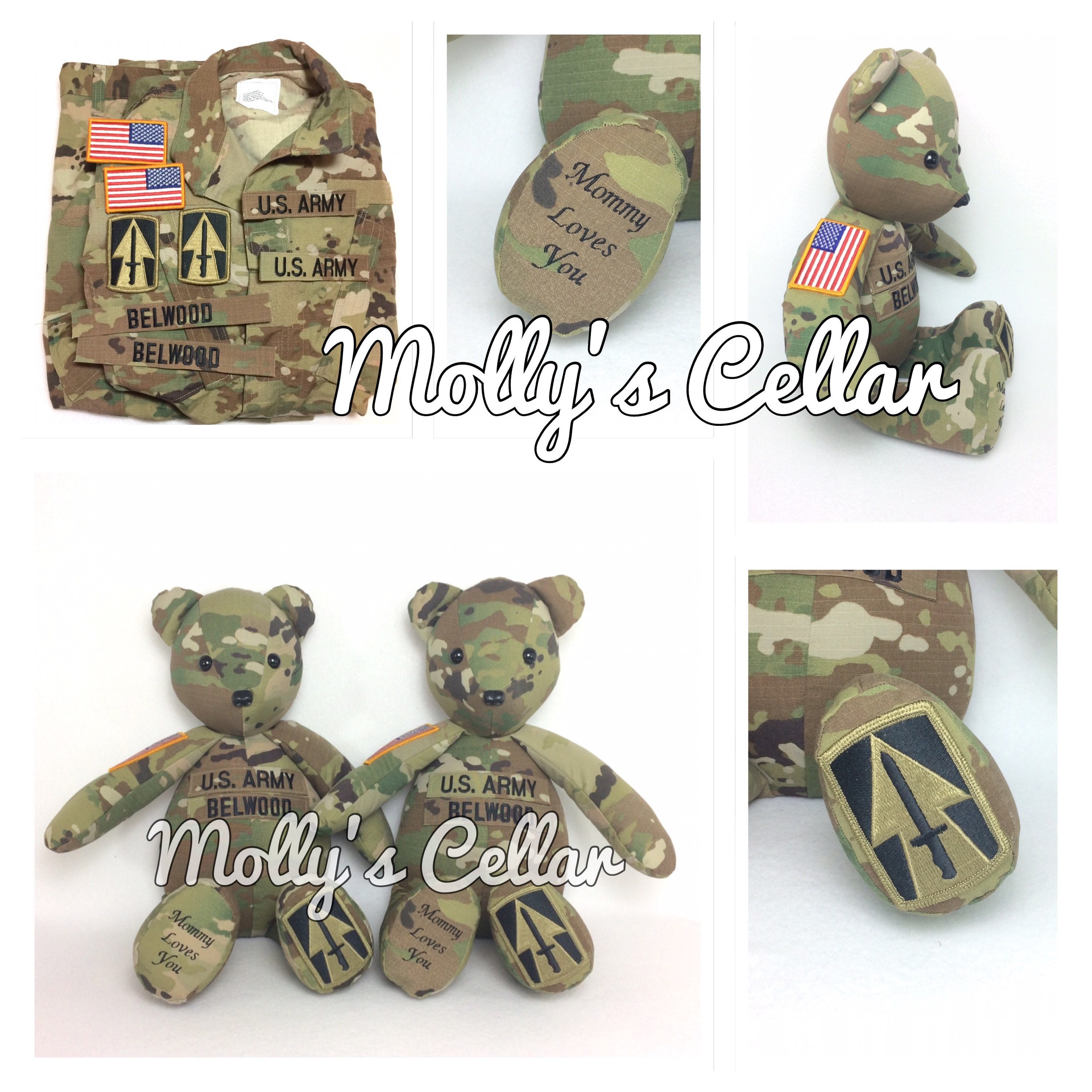 military memory bear
