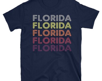 Florida Souvenir Shirt / Retro Florida Shirt / Florida T-Shirt for Women / Florida T Shirt for Men / State of Florida Tee / Ladies Florida T
