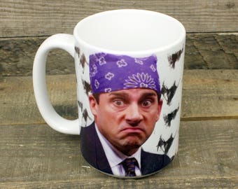 Prison Mike the Office MUG Michael Scott Dementors best boss ever coffee tea tv show gifts for silly people