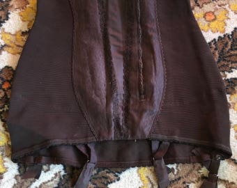 Vintage 60's boned high waist girdle by Chantelle burlesque sissy