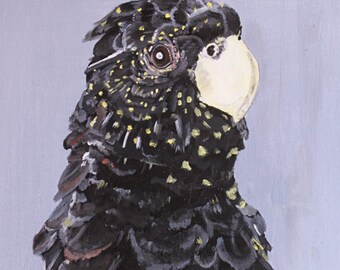 16x20 "Brave Bird Saves" Original Acrylic Painting on Canvas