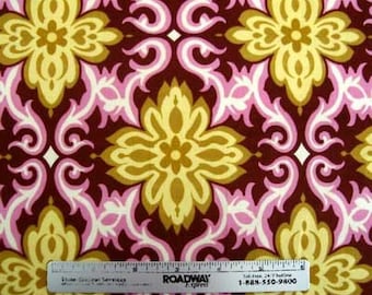 Amy Butler LOTUS TEMPLE GARLAND Pink Quilt Quilt Fabric - Sold by the 1/2 Yard increment