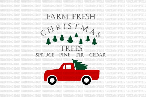 Download Christmas SVG Farm Fresh Christmas Trees SVG Cut Files