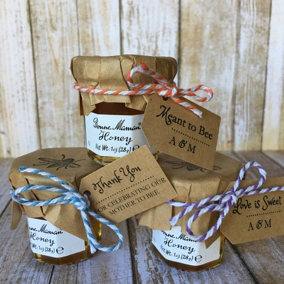 Items similar to 8 ~ Honey Jar favors, Wedding honey favors on Etsy