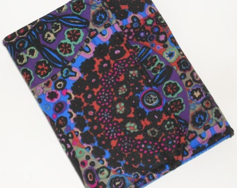 Standable Kindle Hardcover, Nook cover hardcover, Kobo cover, all sizes, Midnight Millefiore eReader Cover