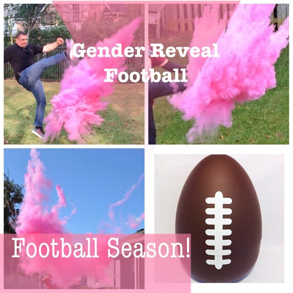 FOOTBALL Gender Reveal Ideas Football Gender Reveal Reveal