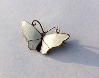 Pin Brooch David Andersen Norway Enamel Sterling Statement Collectible