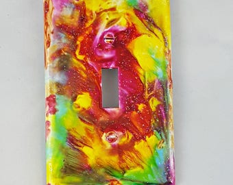 Hand Painted Light Switch Cover
