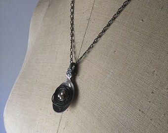 Birds Nest Teaspoon necklace