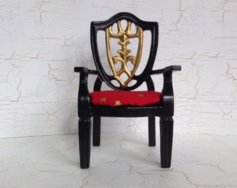 Miniature Black Chair