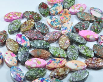 PE329 - Set of 20 multicolored beads