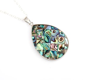 Abalone paua shell, natural abalone, paua abalone shell, abalone gemstone, boho abalone, mexican abalone, paua shell pendant, large abalone