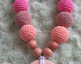 necklace of portage and breastfeeding wood Juniper