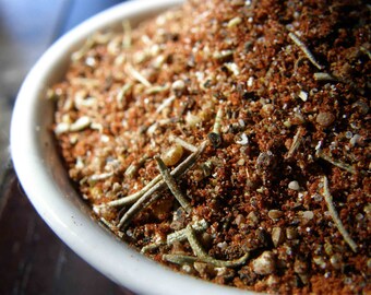 Gusto's Large SANTA MARIA Tri-Tip Barbeque Beef Rub - Recipe for Tri-Tip Basting Sauce Inside