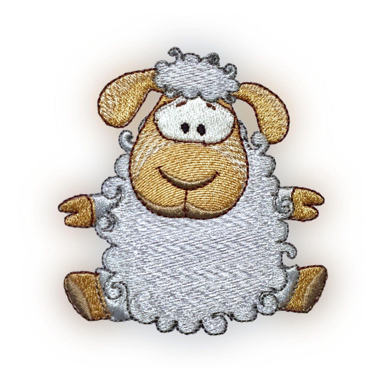 Cute Sheep Embroidery Design