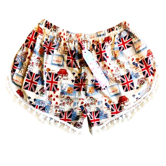 The Best of British Union Jack Print Pom Pom
