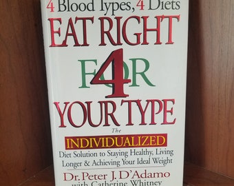 Eat Right For Your Type, Blood Type Diet
