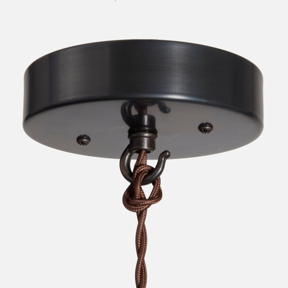 Ceiling Canopy Kit Ebony Brass Pendant Light Ceiling Box