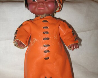 Doll delight Made in leather Canada.Vetement, doll collection.