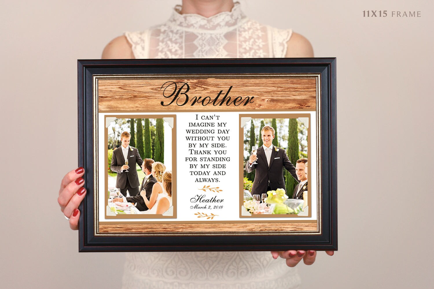 Bridesmaid Wedding Gift Best Friend Thank You Gift Wedding