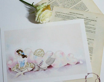 Fine art reproduction of my heart - art print