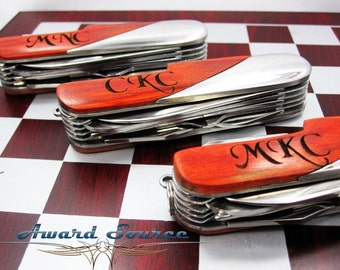 Monogram Swiss Knife - Name and Date on Swiss Knife