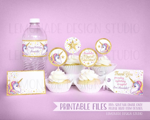 printable unicorn party decorations unicorn party printables