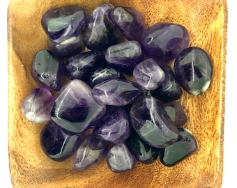 Amethyst Tumbled - Third Eye - Crown Chakra - Reiki - Energy Healing - Crystal Healing