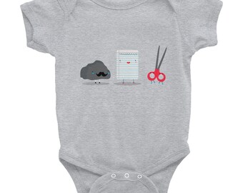 Rock paper scissors Infant Bodysuit