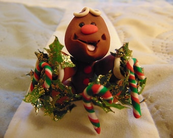 Christmas Gingerbread man figurine