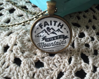 if you have faith as a mustard seed, you can say to this mountain, ‘move from here to there’, and it will move ~Matthew 17:20