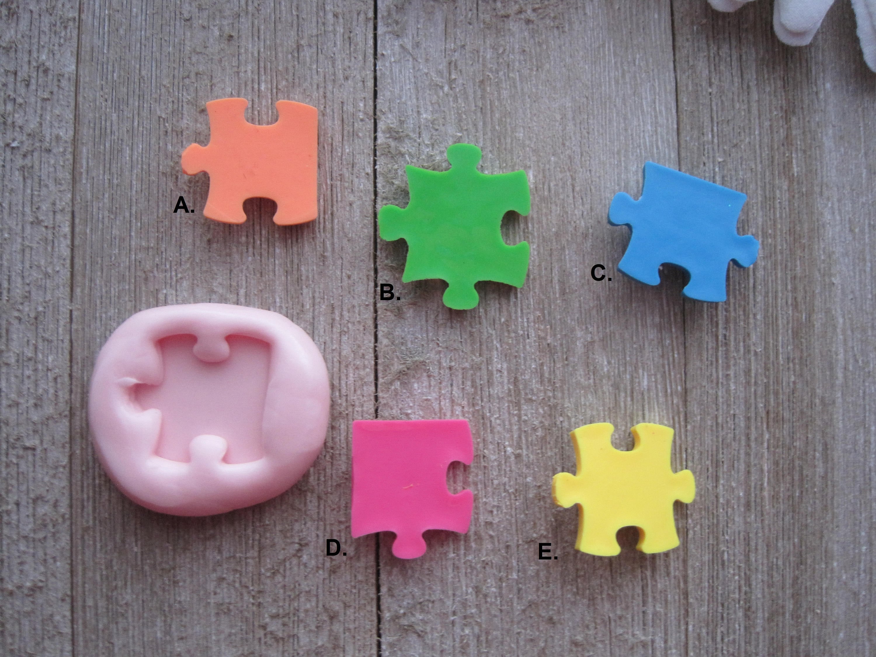 Download Puzzle Piece Silicone Molds Puzzle Piece Molds Flexible